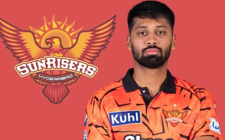 Smaran Ravichandran Set for IPL Debut in SRH XI Against KKR