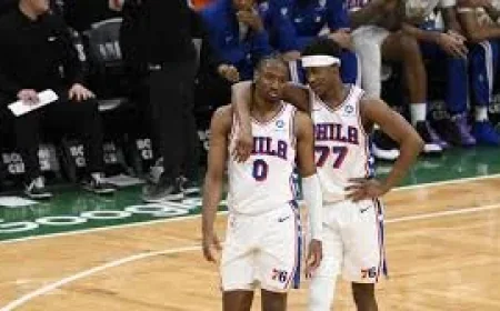 Joel Embiid Powers 76ers Past Celtics in Celtic Game Today, 109-100