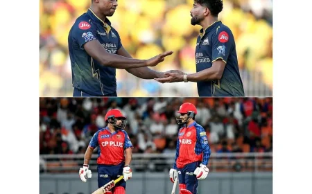 PBKS Face Rabada-Siraj Test in Ahmedabad — Gt Vs Pbks