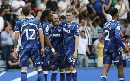 McCleary Sinks Shrewsbury With Late Winner for Gillingham F.c.