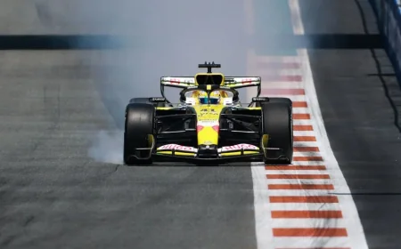 Arvid Lindblad Sent to Pit Lane for Miami Sprint