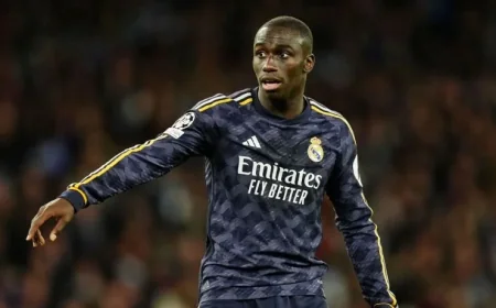 Ferland Mendy Injured in First Half Against Espanyol