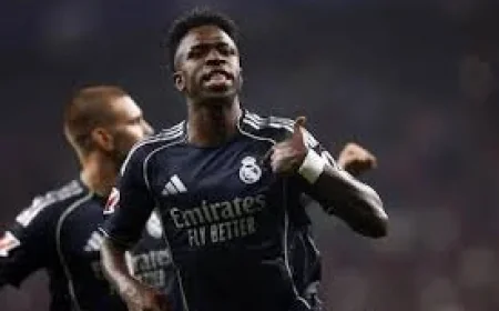 Vinícius Júnior decide 0 a 2 e adia festa do Barcelona