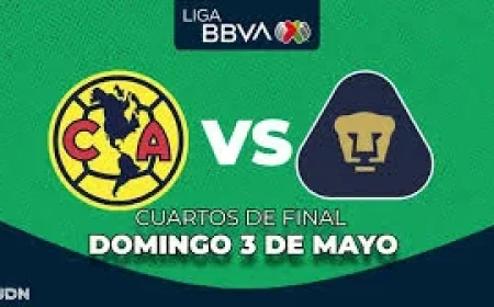 América - Pumas: Juárez’s Club Leads 36-25 Quarterfinal Clash