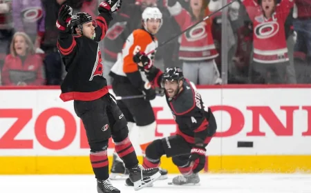 Stankoven Sparks 3-0 Win for Hurricanes — Serie Lnh 2026