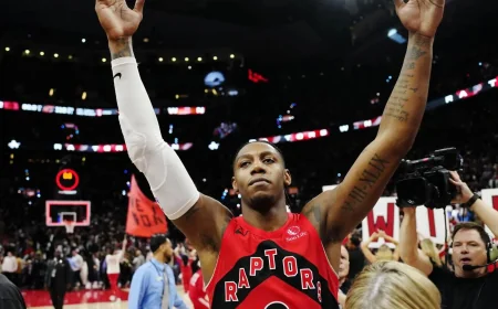 RJ Barrett Hits 29-Foot Winner as Raptors Score Game 7