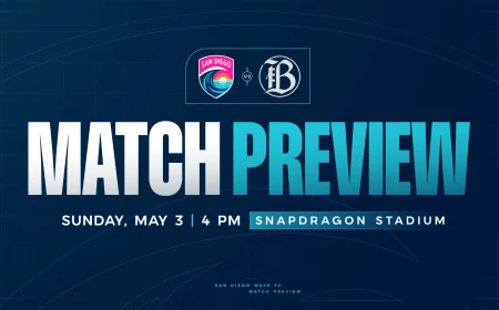 Lia Godfrey Leads Bay Fc Vs San Diego Wave at Snapdragon Stadium