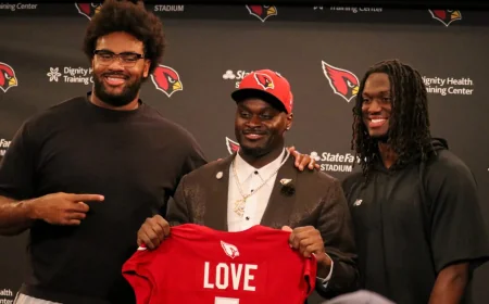 Jeremiyah Love Opens at +250 for Rookie Of The Year