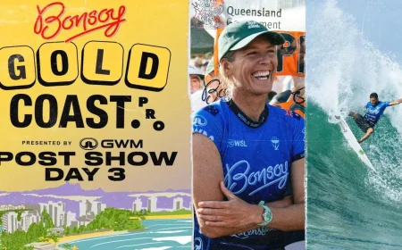 Stephanie Gilmore Reaches First Women’s Semifinal on Gold Coast