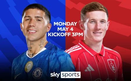Chelsea vs Nottingham Forest Live on Sky Sports from 2.30pm — Where To Watch Chelsea F.c. Vs Nottingham Forest