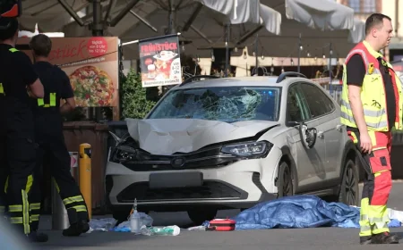 Police Report Two Killed in Leipzig Crowd Crash