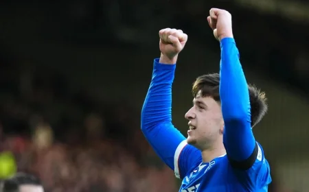 Mikey Moore Wins PFA Scotland Young Player of the Year — Spl