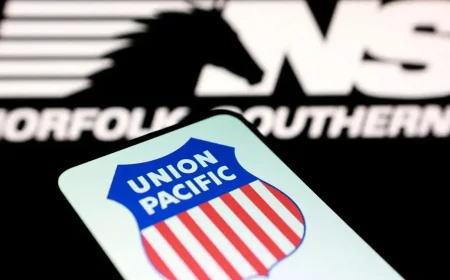 Pillen Backs Union Pacific Norfolk Southern Railway Merger Bid
