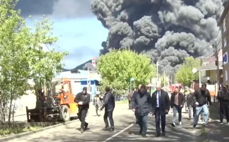 Ukraine Strikes Primorsk Oil Port and Three Shadow-Fleet Ships