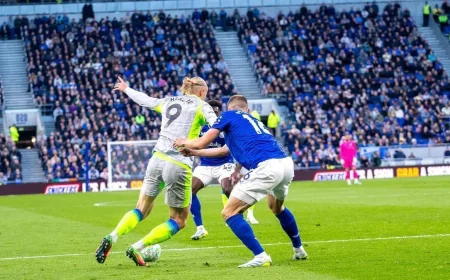 Marc Guéhi Error Lets Thierno Barry Rescue 3-3, Liga Inglesa