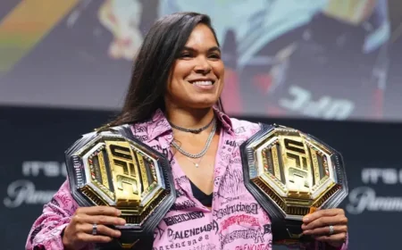 Amanda Nunes Shrugs Off UFC 324 Slot Before Kayla Harrison Fight Fell Through