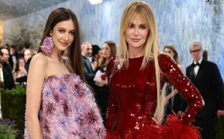 Nicole Kidman Walks 2026 Met Gala With Sunday Rose Kidman Urban