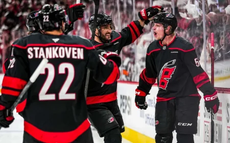 Seth Jarvis in Hurricanes’ 3-0 Game 1 win over Flyers