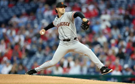 Ryan Vilade Hangs Over Giants' 0-5 Road Trip at Tropicana Field