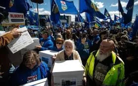 Sylvestre Says Referendum Alberta Petition Reached Enough Names
