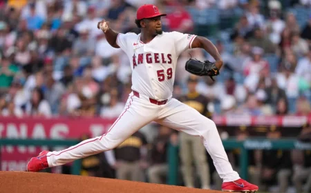 José Soriano Posts 0.84 ERA in Seven Starts for Angels