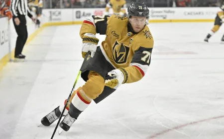 William Karlsson Returns for Vegas Golden Knights in Game 1