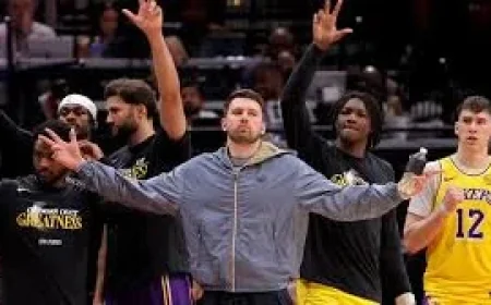 Luka Dončić Ruled Out for Game 1, Doncic Status Game 1 Lakers