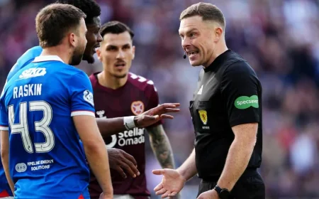 John Beaton Booking Draws Barry Ferguson And Charlie Mulgrew Fury