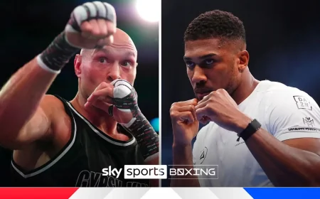 Frank Bruno as Joshua and Fury seal 2026 bout