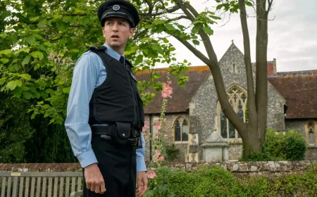 Nicholas Braun Finds Tim Derry’s Stakes in The Sheep Detectives