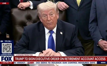 Trump Signs Proclamation in Oval Office, Linda Mcmahon Appears