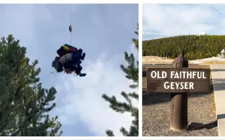 Craig Lerman describes Yellowstone National Park grizzly attack injuring 2 hikers
