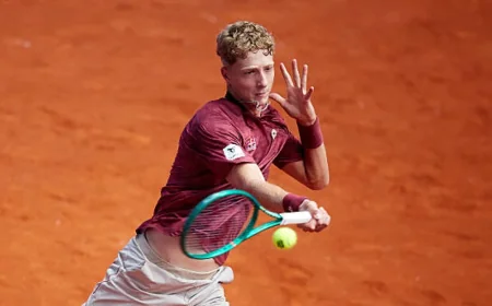 Martin Landaluce Beats O'Connell 6-2, 6-3 in Rome Qualifying