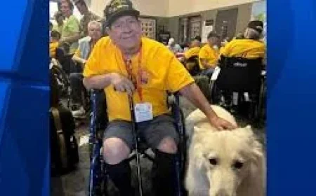 Bill Tafoya Returns to Phoenix After Honor Flight Trip — Vietnam War