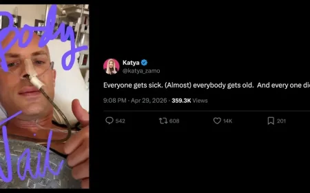 Katya Zamolodchikova Posts Hospital Photo and Says Body Jail