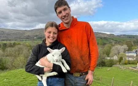 Reuben Owen moves in with Jess Ellwood at Cumbria farm