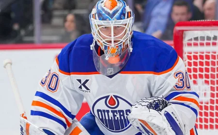 Calvin Pickard Says Thank You Edmonton Ahead of Free Agency