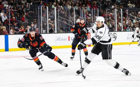 Ontario Reign, Firebirds Split First Two in Ahl Playoffs Series