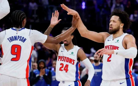 Daniss Jenkins Buries Buzzer-Beater in Pistons' 116-94 Game 7 Win