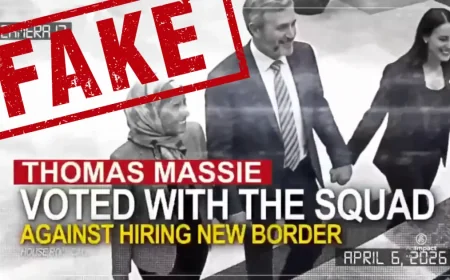 Thomas Massie condemns AI ad showing fake throuple with AOC, Omar