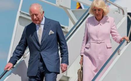 Queen Camilla Wears 1957 Brooch on Charles U.S. Visit — Daily Express