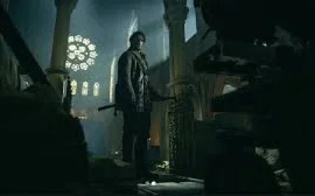 Henry Cavill Films Highlander at Eilean Donan Castle
