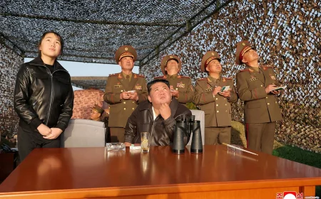Kim Ju Ae Fires Sniper Rifle and Drives Tank in North Korea