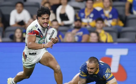 Alofiana Khan-pereira scores six tries in four Warriors appearances