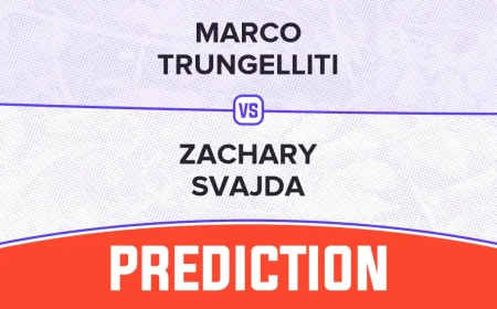 Marco Trungelliti Carries 72% Win Chance Into Svajda Match
