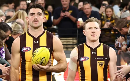 Jai Newcombe Gets Through Hawthorn Run Before Fremantle Clash
