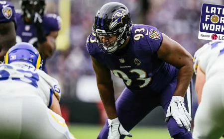 Todd Monken as Calais Campbell Returns to Ravens on One-Year Deal