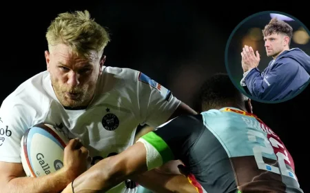 Gregor Townsend sees Chris Harris return to Newcastle Red Bulls