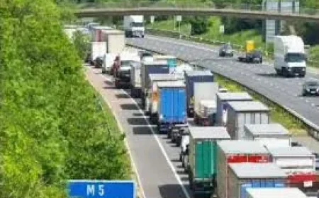 Gloucestershire Live: M5 northbound closed between junction 11 and nine after crash