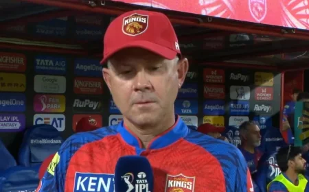 Shashank Singh Drops Sitter as Ponting Reacts to Three Catches